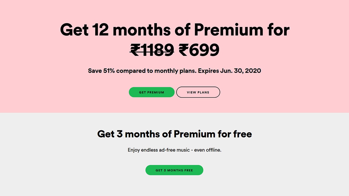 Spotify Premium Student Free 3 Months